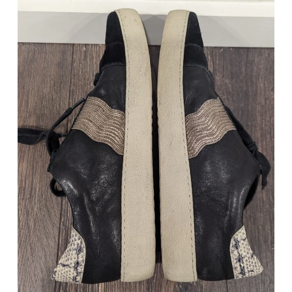 Frye Webster Wave Leather Suede Lace Up Sneakers Size 11
